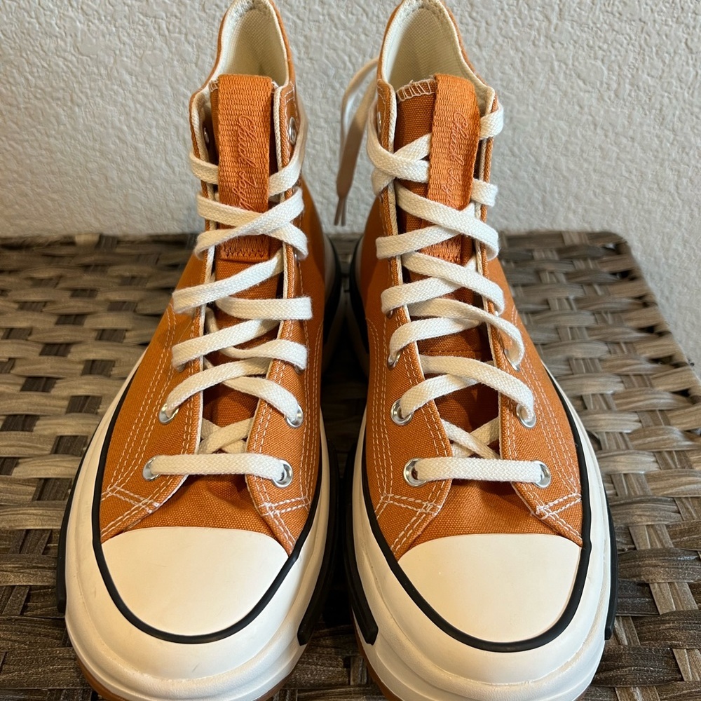 ❌SOLD❌NWOT Converse Run Star Legacy CX Future Comfort Orange size 9W - Picture 5 of 9